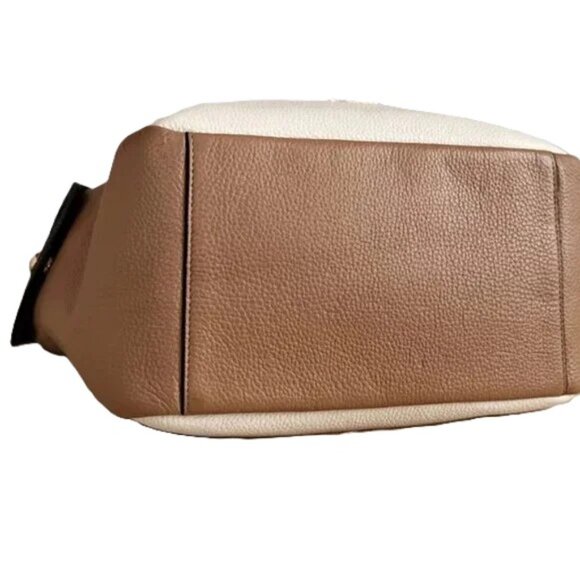 Coach Authentic Pennie Colorblock Pebbled Leather Shoulder Bag EUC - Picture 5 of 7